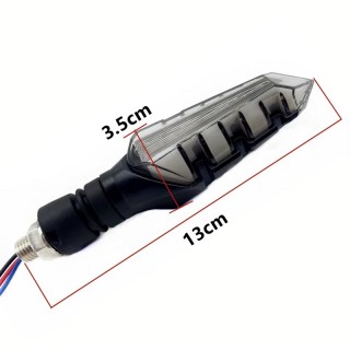 Диодни LED мигачи с бягащ мигач за мотор, скутер